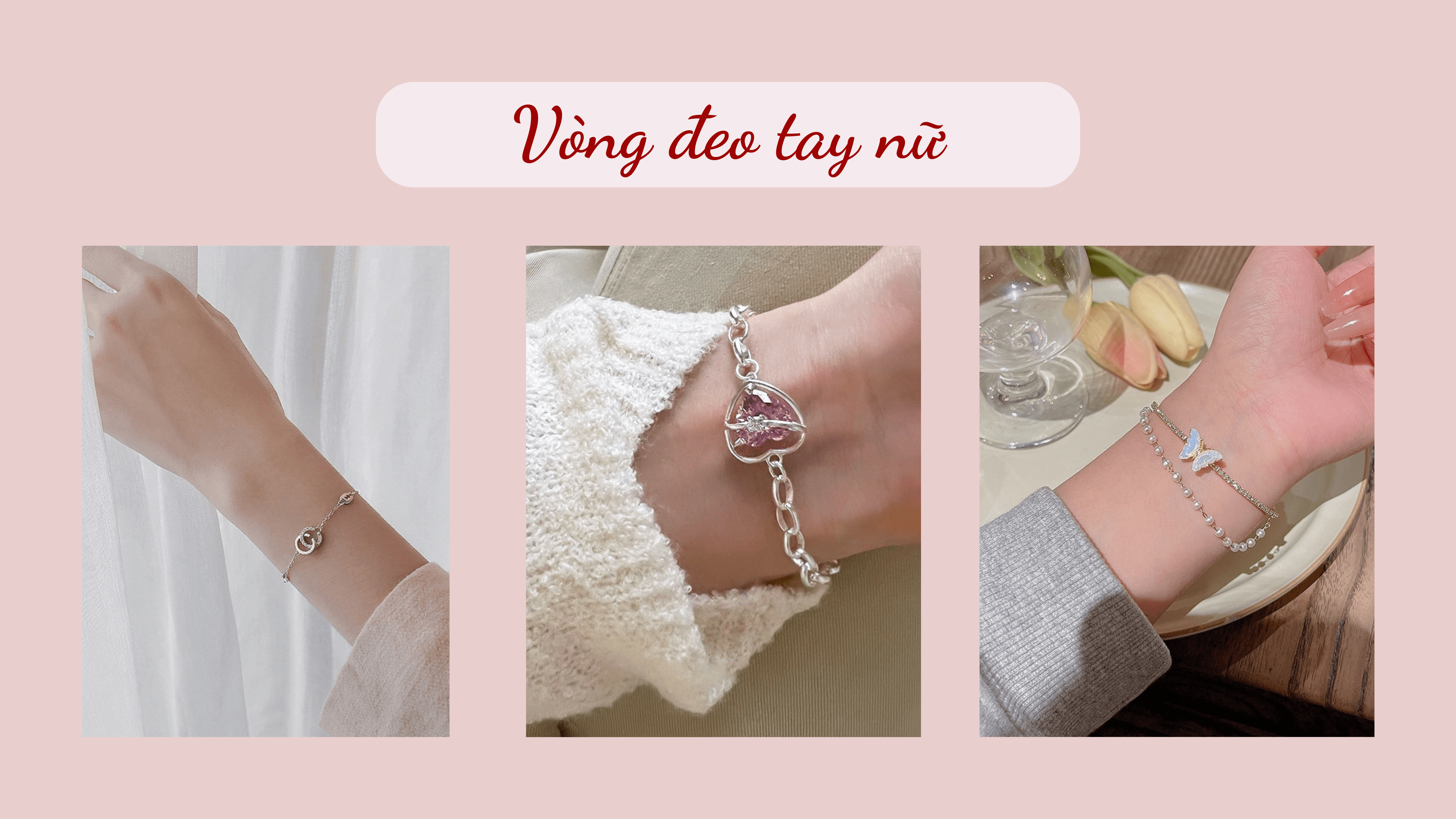 hình ảnh vòng đeo tay nữ