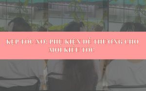 Kẹp Tóc Nơ: Phụ Kiện Dễ Thương Cho Mọi Kiểu Tóc